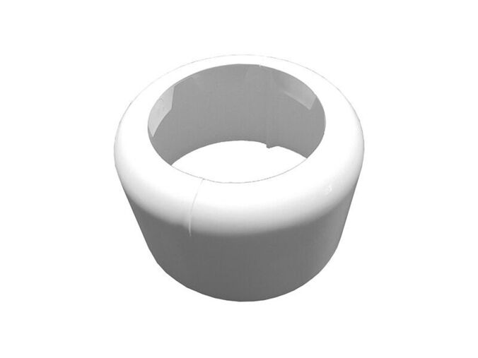 HL Krycí růžice k WC DN110 , dvojdílná, bílá