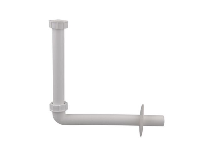 HL Připojovací souprava 5/4” z plastu, barva bílá, výškově nastavitelná, vhodná pro HL134(.0)(.2)