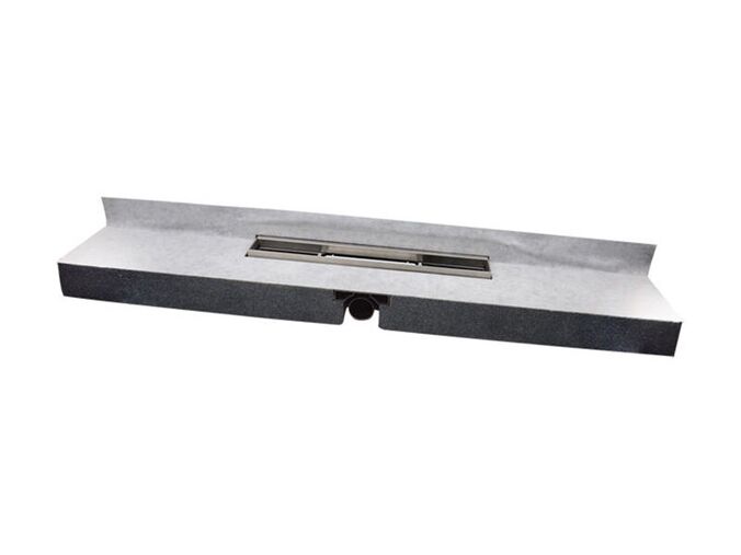 HL sprchový žlab 1200x200x79 mm Primus-Line (suchý sifon) montáž ke stěně, ležatý odtok