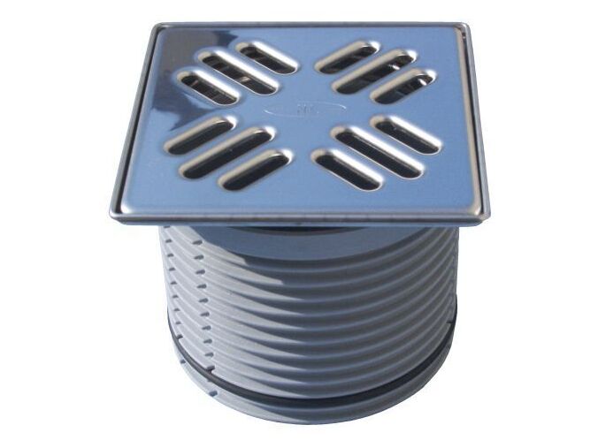 HL Nástavec d 110mm/ner.rám.121x121mm/ner.mříž.115x115mm