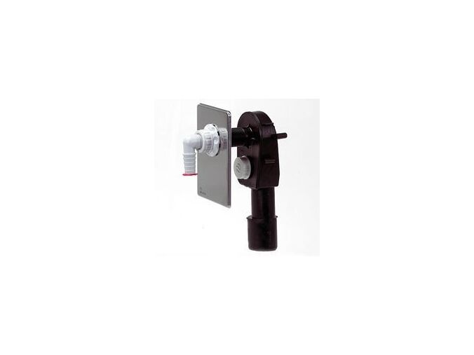 HL Zápachová uzávěrka DN40/50 pro pračky, 160x110mm