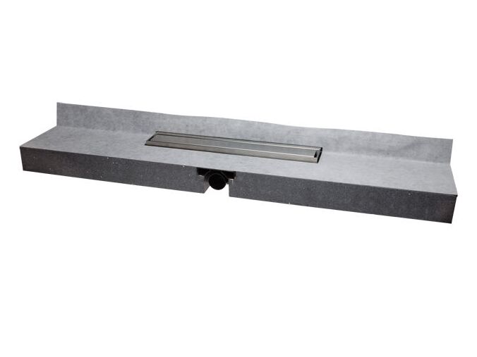 HL sprchový žlab 1200x200x79 mm, Primus-Line (suchý sifon) montáž ke stěně