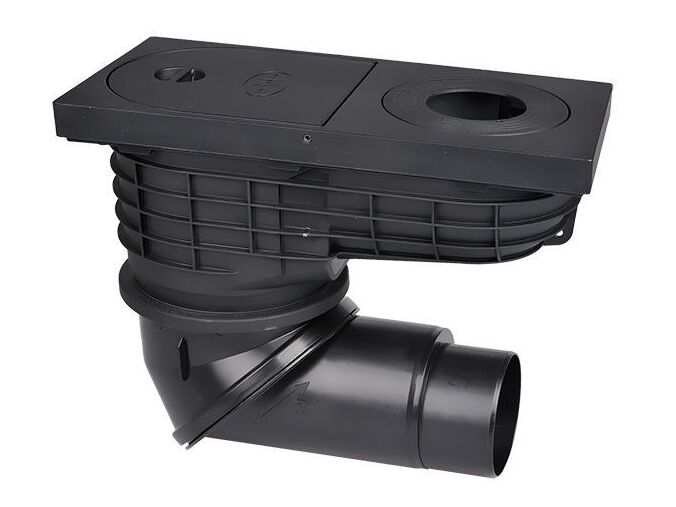 HL Lapač střešních splavenin DN110/125, pohledové díly litina