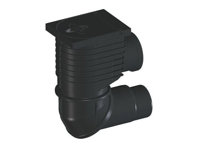 HL Lapač střešních splavenin DN110/125, horizontální připojení DN110