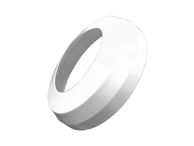 HL Elastická krycí růžice pro WC DN110, bílá