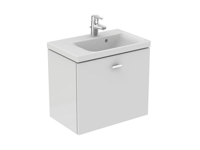 Ideal Standard Connect Space Skříňka pod umyvadlo 600 mm, levá, lesklý bílý lak