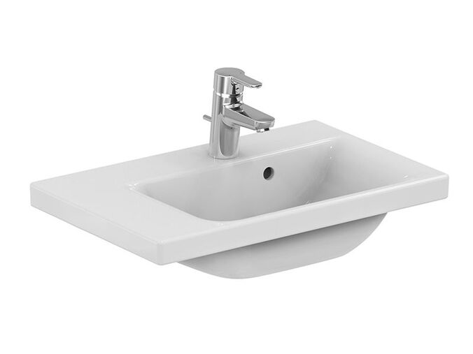 Ideal Standard Connect Space Umyvadlo 600x380x175 mm, s přepadem, otvor pro baterii, bílá