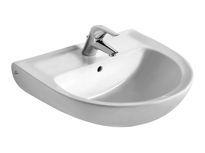 Ideal Standard Eurovit Umyvadlo 60x47x22 cm, s přepadem, otvor pro baterii, bílá