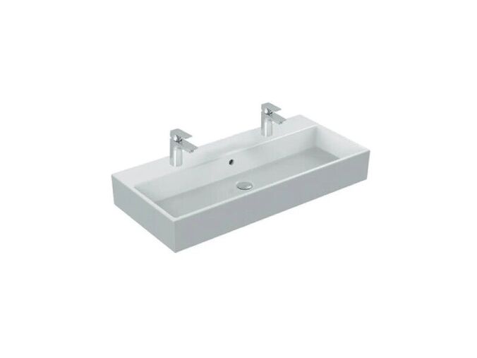 Ideal Standard Strada Umyvadlo 910x420x150 mm, 2 otvory pro baterii, s Ideal Plus, bílá
