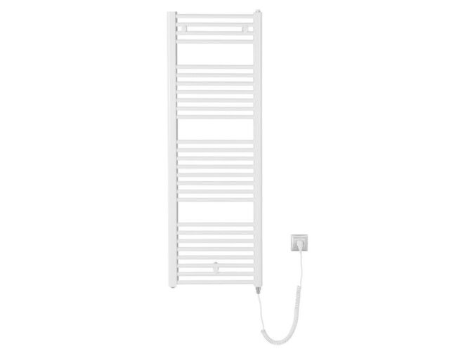 Aqualine DIRECT-E elektrické otopné těleso rovné 450x1320 mm, 400 W, bílá