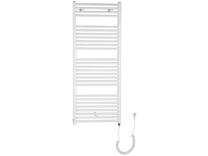 Aqualine DIRECT-E elektrické otopné těleso rovné 600x1320 mm, 600 W, bílá