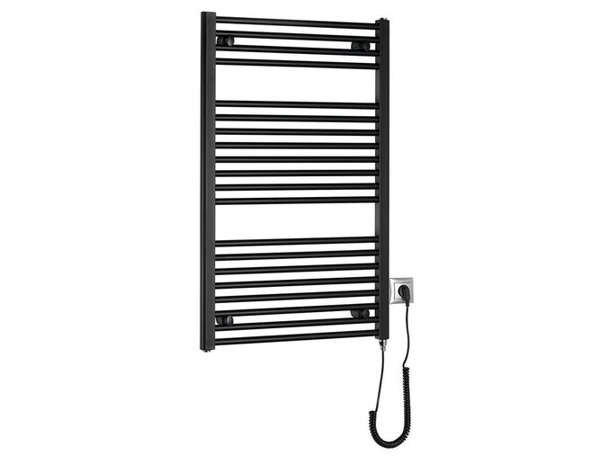 Aqualine DIRECT-E elektrické otopné těleso rovné 600x960 mm, 400 W, černá