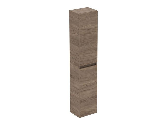 Ideal Standard Eurovit Vysoká skříňka, 150x30x24 cm, 2 dvířka, panty L/P, ořech