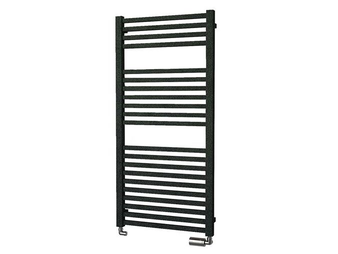 Isan Quadrat Koupelnový radiátor 125,5x60 cm, středové připojení, antracit