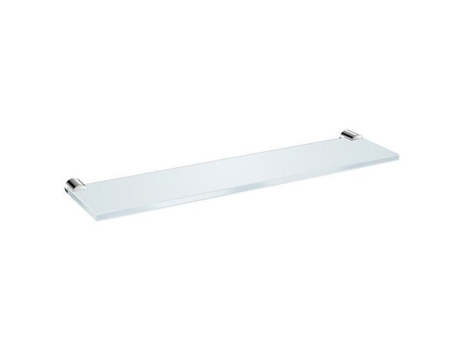 Jika Basic Skleněná polička, délka 40 cm, chrom