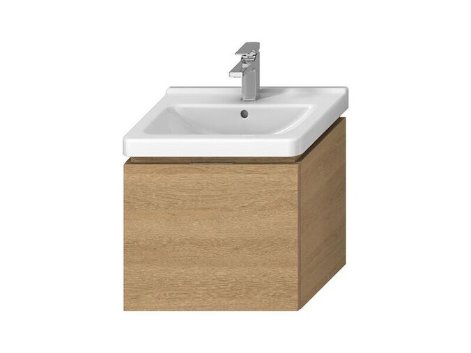 Jika Cubito Pure Skříňka pod umyvadlo 54x39,9x48 cm, 1x zásuvka, dub