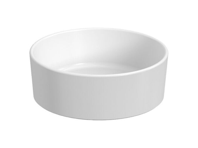 Jika Cubito Pure Umyvadlová mísa 40x40 cm, bez otvoru pro baterii, bez přepadu, bílá mat