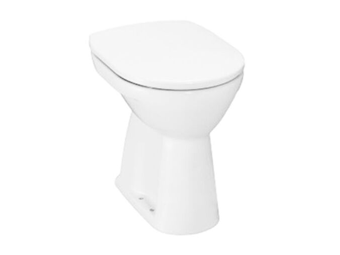 Jika Lyra Plus Stojící klozet, svislý odpad, ploché splachování, 45cm, bílá