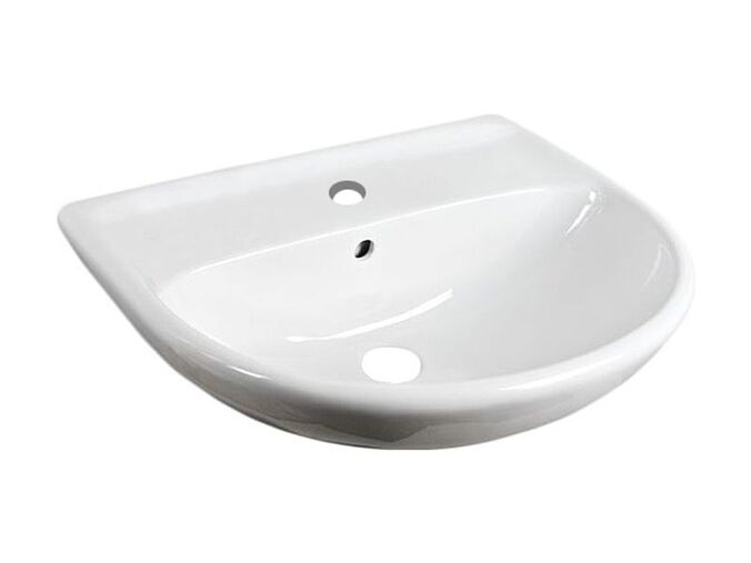 Jika Lyra Plus Umyvadlo 60x49 cm, otvor pro baterii, s přepadem, bílá