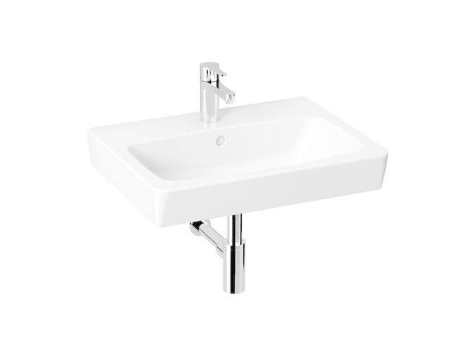 Jika Lyra Plus Umyvadlo 60x45 cm, otvor pro baterii, s přepadem, bílá