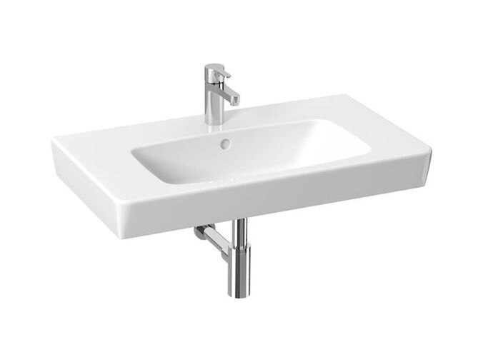 Jika Lyra Plus Umyvadlo 80x45 cm, otvor pro baterii, přepad, bílá