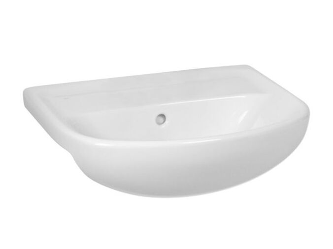 Jika Lyra Plus Umyvadlo 60x46 cm, bez otvoru pro baterii, s přepadem, bílá