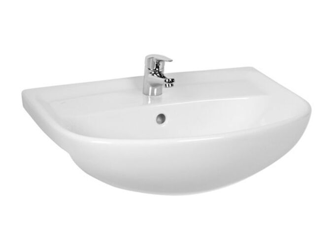 Jika Lyra Plus Umyvadlo 60x46 cm, otvor pro baterii, s přepadem, bílá