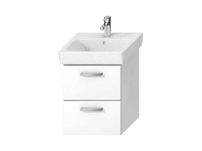 Jika Lyra Plus Viva Skříňka pod umyvadlo 43,9x40,1x55 cm, 2x zásuvka, bílá