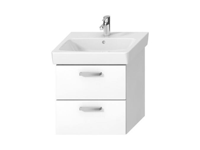 Jika Lyra Plus Viva Skříňka pod umyvadlo 53,9x41,6x55 cm, 2x zásuvka, bílá