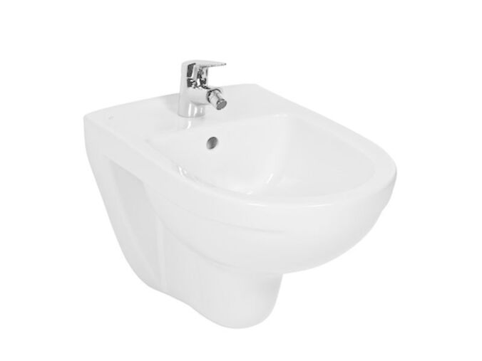 Jika Lyra Plus Závěsný bidet s otvorem pro baterii bez postranních otvorů pro přívod vody 530x360x350mm