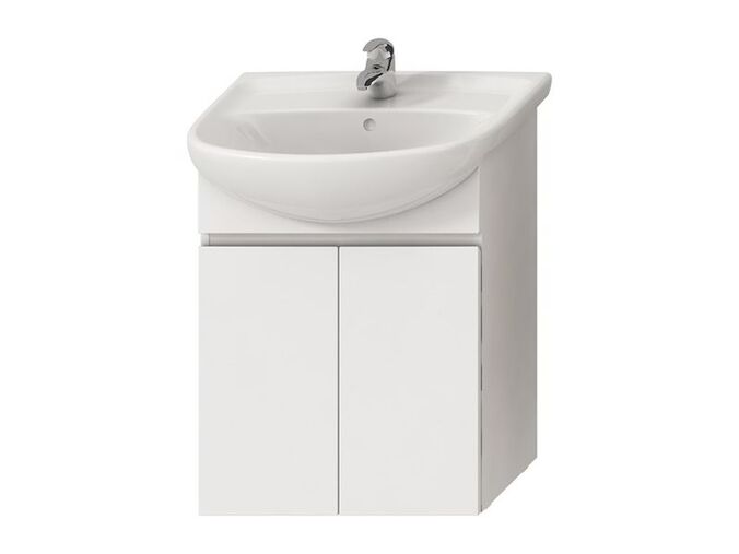Jika Lyra Plus skříňka pod umyvadlo 50x31,5x69,6 cm, 2x dveře, bílá