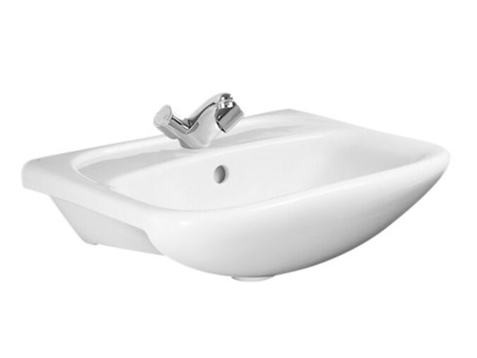 Jika Lyra Plus Umyvadlo 53x42 cm, otvor pro baterii, s přepadem, bílá