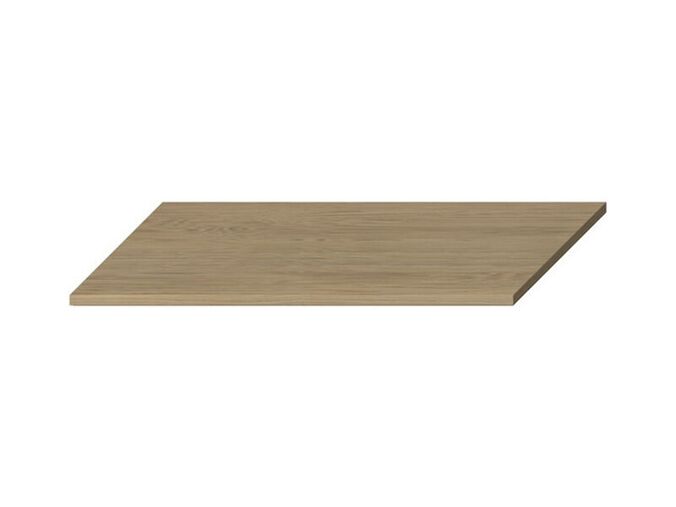 Jika Mio-N Vrchní deska skříňky pod umyvadlovou mísu 76,2x45x0,2 cm, bez výřezu, jasan