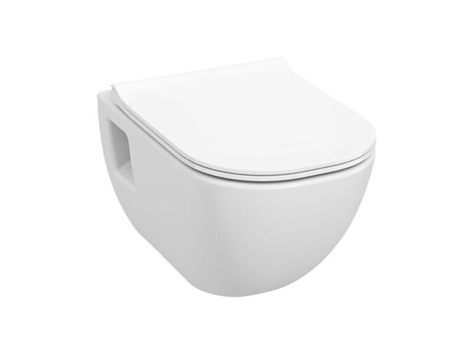 Jika Mio Závěsné WC 53x36 cm, Rimless, Perla, bílá