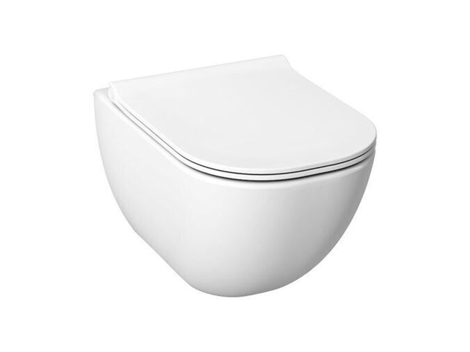 Jika Mio Závěsné WC 53x36 cm, Rimless, bílá mat