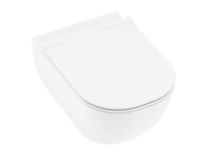Jika Mio Závěsné WC 53x36 cm, Rimless, Perla, bílá