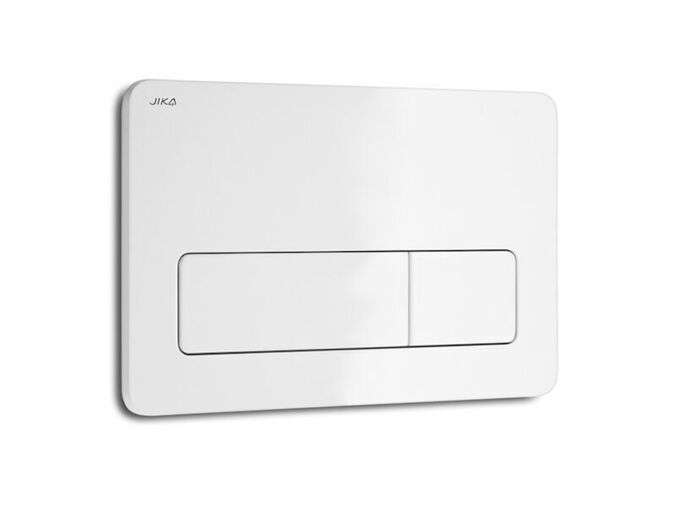 Jika Modul Ovládací tlačítko PL3 Dual Flush, pro 2 množství splachování, bílá mat