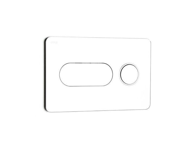 Jika Modul Ovládací tlačítko PL8 Dual Flush, pro 2 množství splachování, chrom lesk/mat