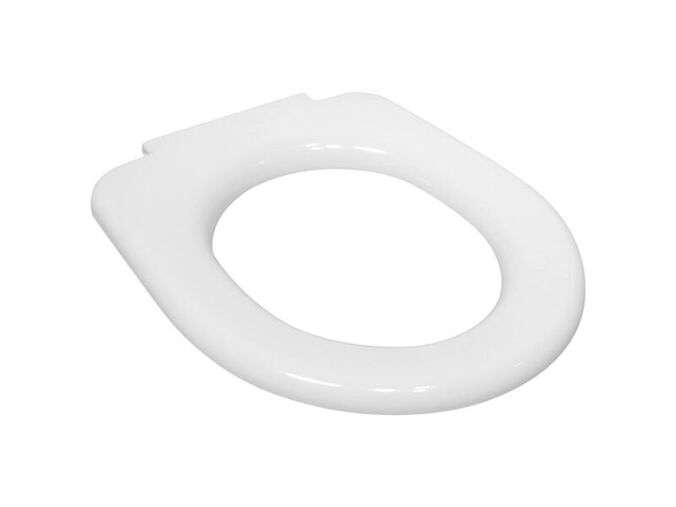 Jika Deep by Jika Klozetové sedátko bez poKlopu, plastové úchyty, duroplast, bílá