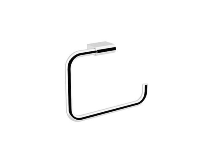 Jika Cubito Pure Držák ručníku 225 x 165 mm, chrom