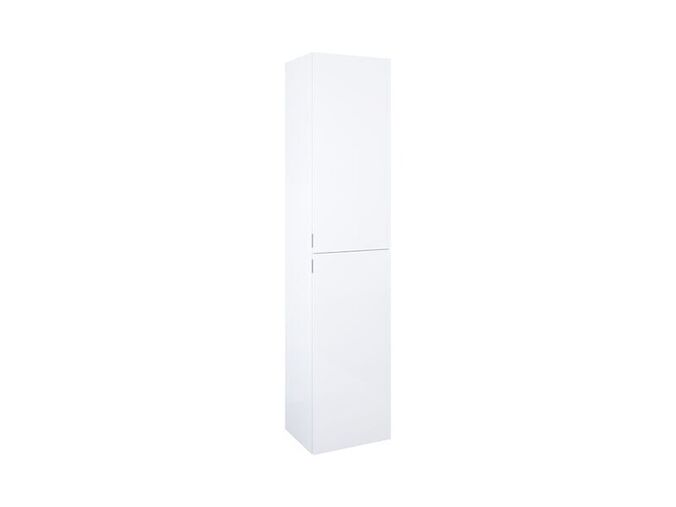 Jika Pure Vysoká skříňka 40x35,2x180 cm, 2x dveře levé/pravé, 5x police, bílá lesk