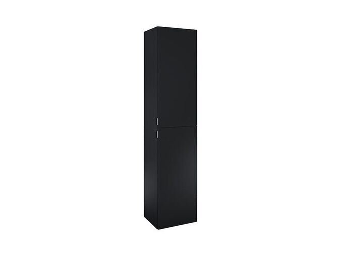 Jika Pure Vysoká skříňka 40x35,2x180 cm, 2x dveře levé/pravé, 5x police, černý mat