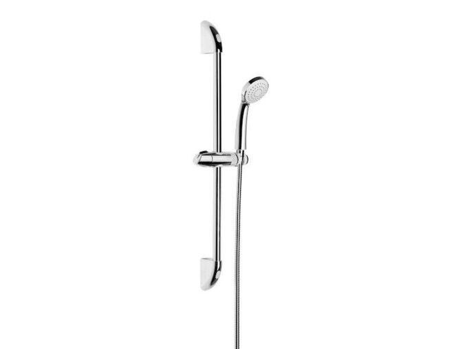 Jika Rio Sprchová sada s ruční Sprchou, průměr 8 cm, 1 proud/hadice 170 cm/nástěnná tyč, chrom