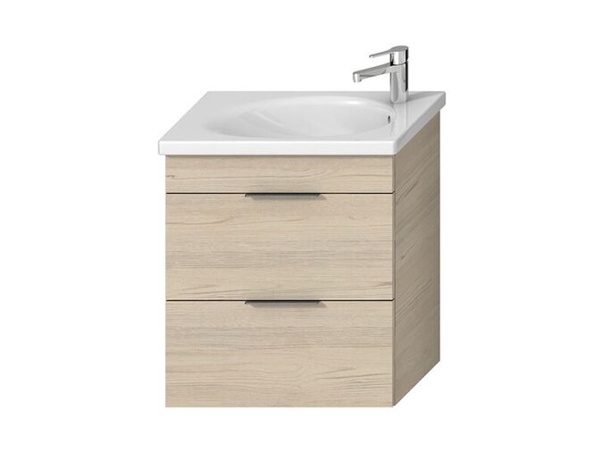 Jika Tigo skříňka pod umyvadlo 62x36,3x70,5 cm, 2x zásuvka, jasan