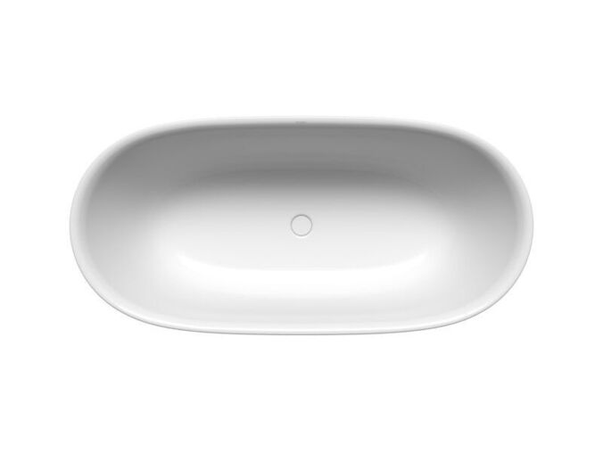 Kaldewei Meisterstück Oyo Duo 1051-4034 volně stojící vana 173x82 cm, odtoková souprava, alpská bílá
