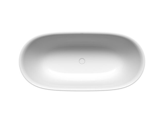 Kaldewei Meisterstück Oyo Duo 1051-4034 volně stojící vana 173x82 cm, odtoková souprava, alpská bílá