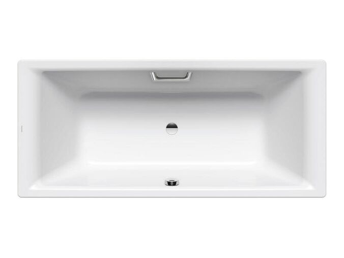 Kaldewei Ambiente Obdélníková vana Puro Duo 663, 1700x750 mm, otvory pro madla, bílá