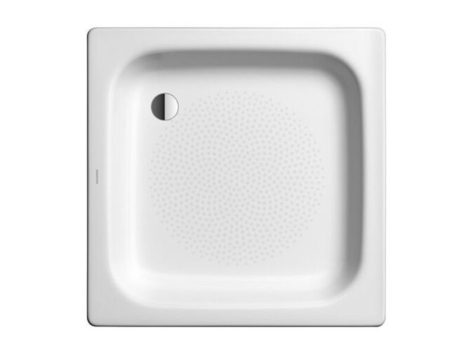 Kaldewei Sanidusch 395 čtvercová sprchová vanička 80x80 cm, Antislip, Perl-Effekt, bez polystyrénového nosiče, bílá
