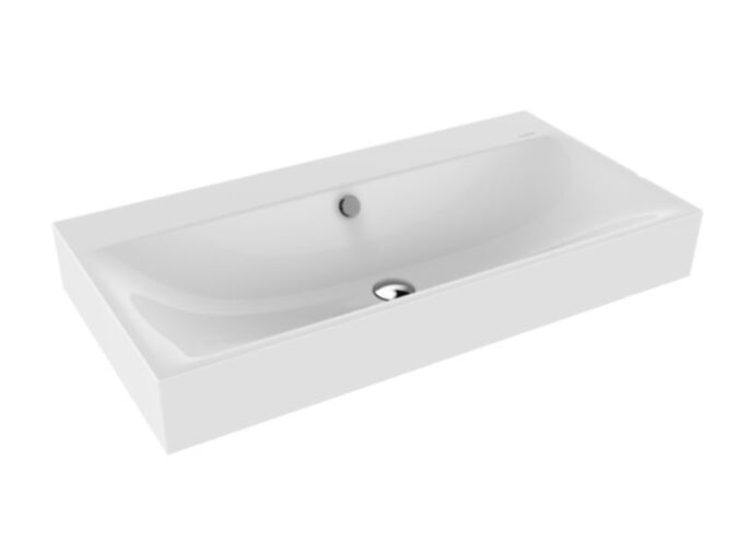 Kaldewei SILENIO 3045, umyvadlo na stěnu, s přepadem, 900x460x120mm, bílá, Perl-Effekt