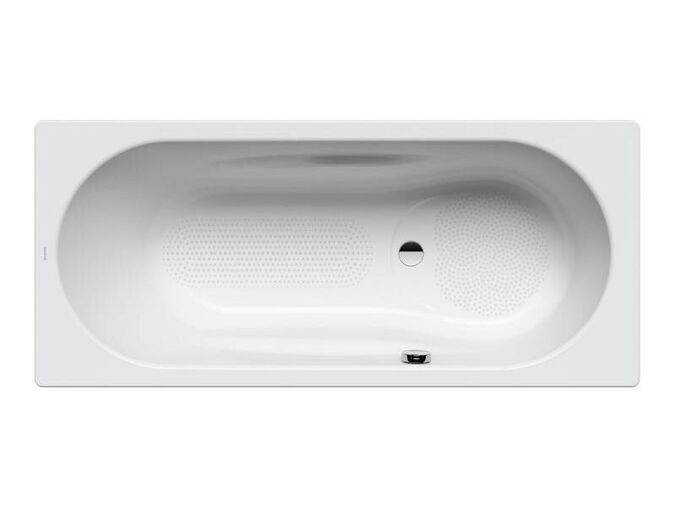 Kaldewei Ambiente Obdélníková vana Vaio Set 954, 1700x750 mm, celoplošný antislip, Perl-Effekt, bílá